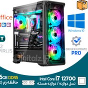 تصویر کیس آکبند گیمینگ i7 نسل 12 گرافیک RTX 4070 12G 