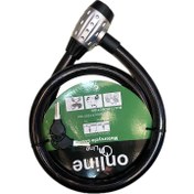 تصویر قفل کابلی موتورسیکلت اوکی مدل OK 905 25*1500 