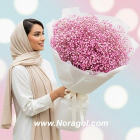 تصویر دسته گل ژیپسوفیلا بزرگ 