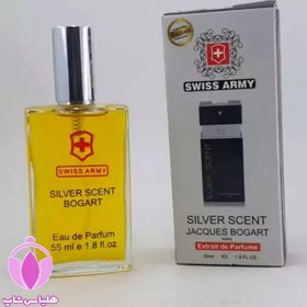 تصویر ادکلن سوییس ارمی سیلور سنت 55 میلی لیتر مردانه/swiss army silver scent 55 ml for men 