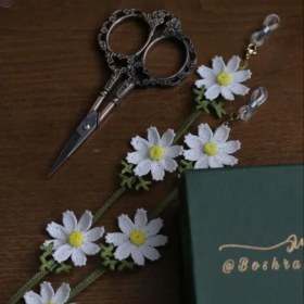 تصویر بند عینک مدل گل نرگس کد 261 