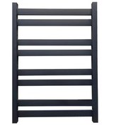 تصویر حوله خشک کن رویال مدل فلت کلکتور ۳۰*۳۰ مشکی ۸۰ 