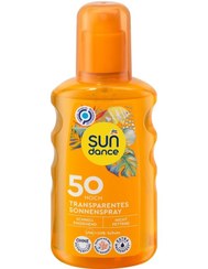 تصویر اسپری ضد آفتاب شفاف سان دنس با SPF50 اورجینال 200 میل SUNDANCE Sun Screen Transparentes Spray SPF50 200ml