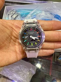 تصویر ساعت مچی ضد آب موتور پمپی جی شاک کد ۵۳۴۹۰ - قرمز Gshock casio