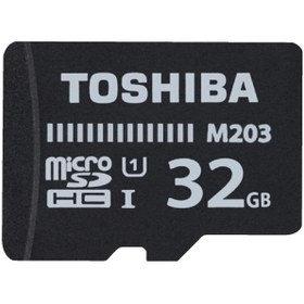 تصویر کارت حافظه Micro SD برند Toshiba ظرفیت 32 گیگابایت Toshiba Micro SD Card 32GB