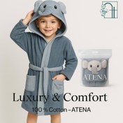 تصویر حوله پالتویی کودک آتنا 