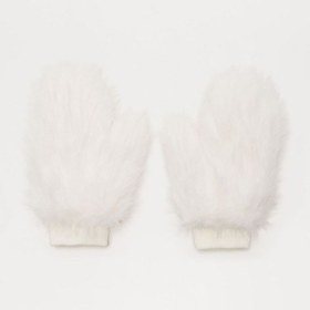 تصویر دستکش زمستانی خز 