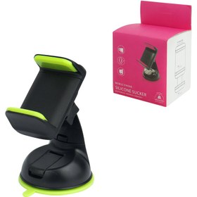 تصویر پایه نگهدارنده گوشی یونیورسال مدل SILICONE SUCKER 