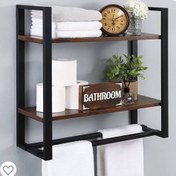 تصویر شلف دیواری سرویس بهداشتی 