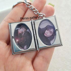 تصویر لاکت استیل مستطیلی 