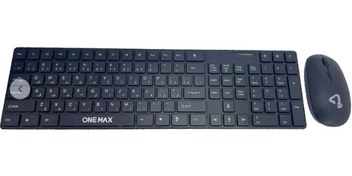 تصویر کیبورد و ماوس بی سیم وان مکس مدل OM-4000W One Max Keybord&Mouse WL