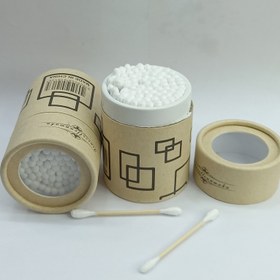 تصویر گوش پاک کن چوبی بسته 90 عددی 