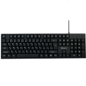 تصویر کیبورد وریتی مدل V-KB6122 با سیم 