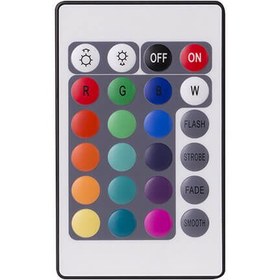 تصویر ریموت کنترل استریپ لایت RGB آر اف EDC EDC RGB RF strip light remote control