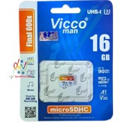 تصویر کارت حافظه microSDHC ویکومن مدل Final 600X کلاس 10 استاندارد UHS-I U3 سرعت 90MBps ظرفیت 16 گیگابایت 