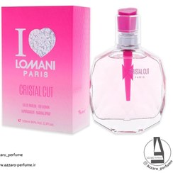 تصویر ادکلن زنانه آی لاو لومانی کریستال کات برند لومانی حجم 100 میل CRISTAL CUT I LOVE LOMANI 100ml