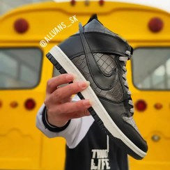 تصویر کتونی مردانه نایک جردن وان امبوش - 4 Nike Dunk High Ambush Black