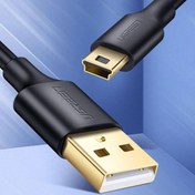 تصویر کابل تبدیل USB به 5pin) Mini USB) یوگرین مدل US132 - 10355 طول 1متر - ugreen 10355 