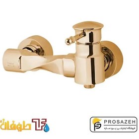 تصویر شیر توالت طوفان فلز مدل گرند - طلامات Tofan Felez Toilet Faucet Grand Model