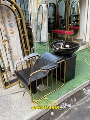 تصویر سرشور ارایشگاهی پایه فلز فورتیک – گروه تولیدی مهدی صنعت 