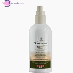 تصویر کرم ضد آفتاب SPF50 پوست چرب بی رنگ پمپ 100 میل ژوت 