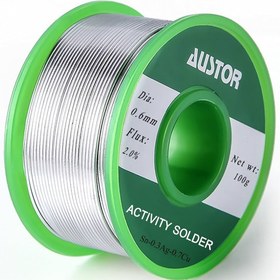 تصویر سیم قلع QUICK SOLDER WIRE QUICK 0.6MM 