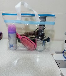 تصویر باکس و کیف طالقی سایز متوسط مخصوص مرتب کردن وسایل آرایشی و بهداشتی 