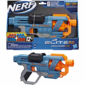 تصویر تفنگ بازی نرف مدل Elite 2.0 Commander RD-6 Nerf Elite 2.0 Commander RD-6