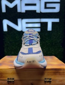 تصویر کتونی AMIRI سفید آبی 