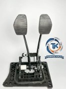 تصویر مجموعه کامل پدال ترمز و کلاچ پژو 