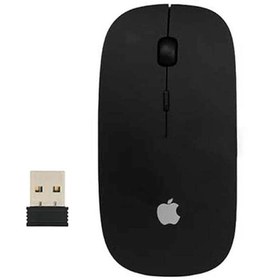 تصویر ماوس بی سیم طرح اپل مدل A100 MOUSE A100