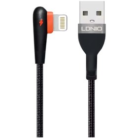 تصویر کابل شارژ USB به لایتنینگ الدینیو مدل LS561 طول 1 متر 