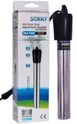 تصویر بخاری استیل آکواریوم ۱۰۰ وات سوبو مدل hj_100 Heater aquarium sobo hj_100