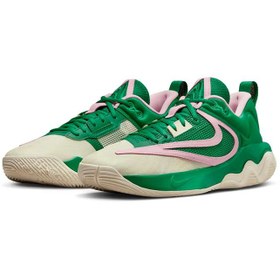 تصویر کتونی بسکتبالی نایکی یانیس 3 کرم سبز Nike Giannis Immortality 3 Nike Giannis Immortality 3 Basketball Shoes