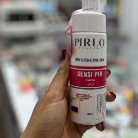 تصویر فوم پاک کننده صورت مناسب پوست خشک پیرلو ا Pirlo dry& sensitive skin foam Pirlo dry& sensitive skin foam