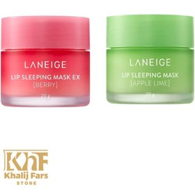 تصویر ماسک لب شبانه لانیژ (Laneige Lip Sleeping Mask EX) 