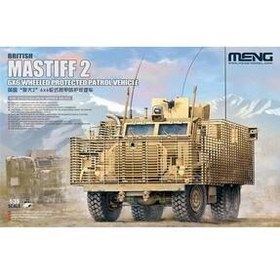 تصویر ماکت Ss 012 1 35 Scale British Mastiff 2 6x6 Patrol Vehicle زرهی کیت مدل پلاستیکی Meng 