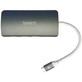 تصویر هاب بیاند - مدل BA-495 - هشت پورت - USB-C - گارانتی یک ساله اسپیرو 