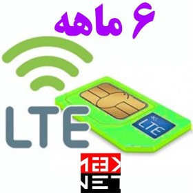 تصویر سیم کارت FD-Lte مبین نت/همراه اول بهمراه اینترنت ۶ ماهه مکس نت 