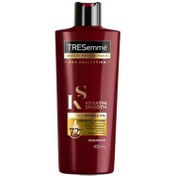 تصویر شامپو کراتینه ترسمه tresemme مدل KERATIN SMOOTH ا tresemme keratin smooth shampoo 400ml tresemme keratin smooth shampoo 400ml