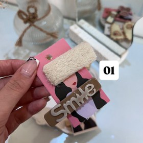 تصویر گیره مو تق تقی دخترانه - 02 