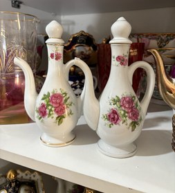 تصویر گلاب پاش چینی گلسرخی 