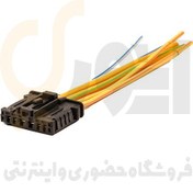 تصویر سوکت چراغ خطر عقب پژو ۲۰۶ سوکت سما الکتریک 