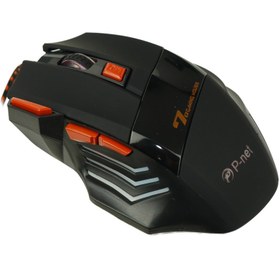 تصویر موس گیمینگ P-net GM.15 + پد موس P-net GM.15 Gaming Mouse + mouse pad