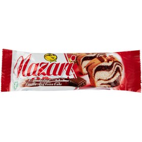 تصویر کیک صبحانه نظری کیک ۲ رنگ کاکائو وانیلی