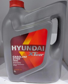 تصویر روغن موتور هیوندای ,5W40 API SN 5 LITER Hyundai engine oil, 5W40 API SN 5 LITER