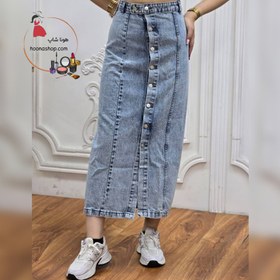 تصویر دامن جین زنانه 