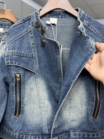 تصویر کت جین کراپ 