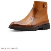 تصویر بوت چرم مردانه mrc1122-01 