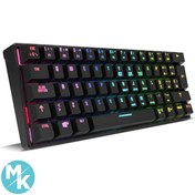 تصویر کیبورد گیمینگ مکانیکال KROM مدل Kluster بی سیم 